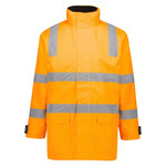 Unisex Hi Vis VIC Rail 4 In 1 Waterproof Jacket