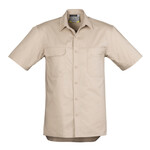 Mens Light Weight Tradie Short Sleeve Shirt