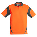 Mens Hi Vis Aztec Polo - Short Sleeve