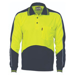 Hi Vis Cool Breathe Panel Polo Shirt