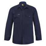 Mens Long Sleeve Cotton Drill Shirt