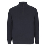 Mens Chunky Half Zip Jumper