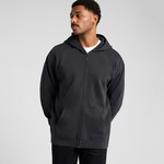 Mens Relax Faded Zip Hood