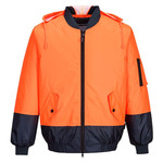 Hi Vis Contrast Class D Bomber Jacket