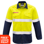 Mens FR Hooped Taped Spliced Shirt