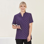 Womens Easy Stretch Daisy Print Tunic